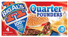 Big Als Quarter Pounders (454g)