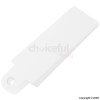 big Bags White Rubber Window Wedges Pack of 20
