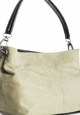 Big Handbag Shop Womens Small Mini Single Strap Hobo Slouch Shoulder Bag (02 Beige)