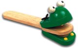 Wooden Frog Castanet