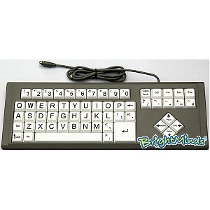 Big Keys LX - QWERTY white