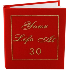 BIG Red Book Photo Album - `Your Life at