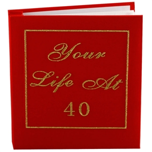 BIG Red Book Photo Albums - `Your Life at