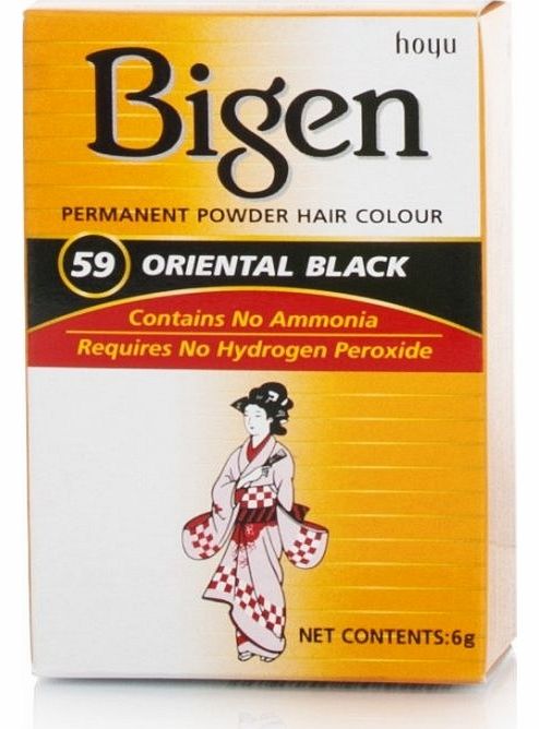 Bigen Hair Colour Oriental Black No.59