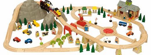 Bigjigs Rail BJT016 Mountain Railway Set