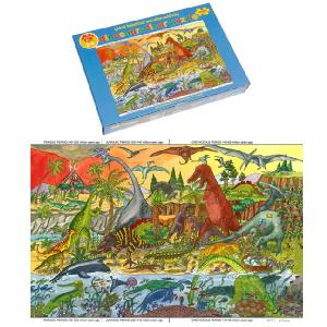 Bigjigs Toys 24 Piece Wooden Dinosaur Puzzle