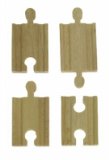 Bigjigs Toys 4 x Mini Track - Track Accessory