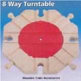 Bigjigs Toys 8 Way Turntable Track Accessory
