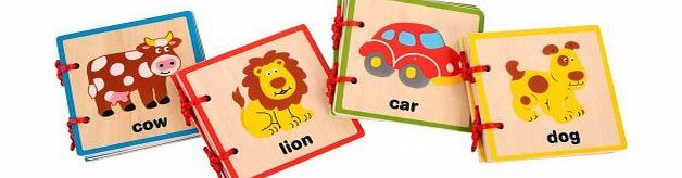 Bigjigs Toys BB062 Baby Books (Pack of 4)