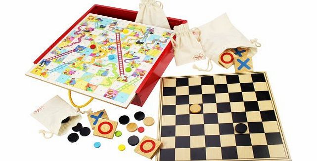 Bigjigs Toys BJ355 Games Compendium