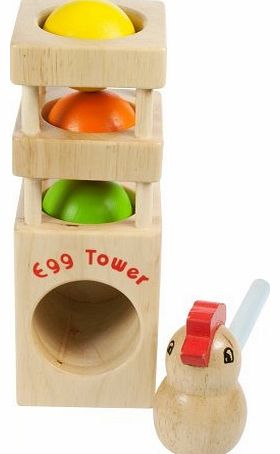 Bigjigs Toys BJ652 Egg Tower