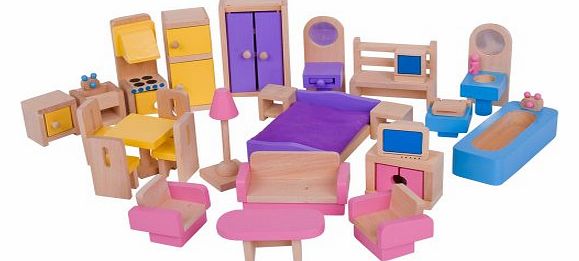 JT116 Heritage Playset Dolls Furniture Set