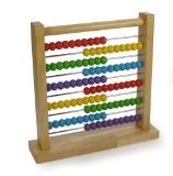 Colourful Wooden Abacus - Bigjigs