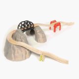 Bigjigs Toys Ltd Hill, Rail and Small Hill Expansion Set for Wooden Railway (compatible with other leading brands)