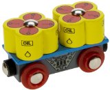 Bigjigs Toys Ltd Oil Barrels Wagon