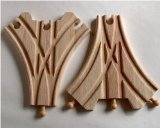 Wooden Train Track - 2 x Three Way Points (compatible with other leading brands) - Bigjigs Rail