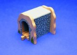 Wooden Train Track Accessories - Grey Stone Tunnel (compatible with other leading brands) - Bigjigs Rail