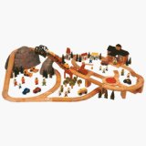 Bigjigs Toys Mountain Railway Set (112 Piece)