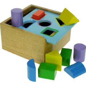 Bigjigs Toys Wooden Posting Box