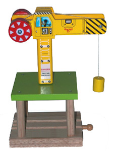 Bigjigs Toys Working Crane Track Accessory