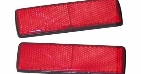 BIKE IT REF2 - Bike It Self Adhesive Safety Reflectors (Square End)
