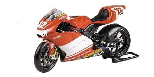 1:12 Scale Ducati Marlboro Moto GP Bike 2003 Troy Bayliss