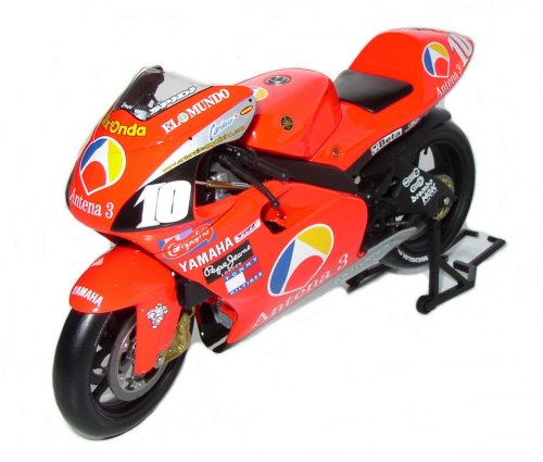 1:12 Scale Yamaha YZR 500 Antena 3 GP Bike 2001 - Jose Luis Cardoso