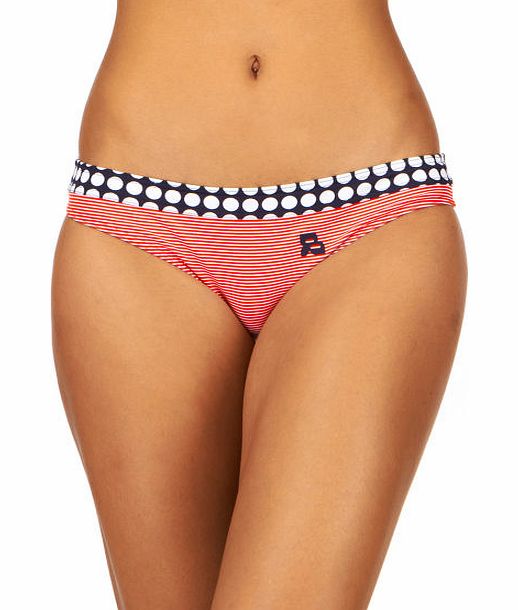 Bikini Bar Womens Bikini Bar Cream Culotte Bikini Bottom -