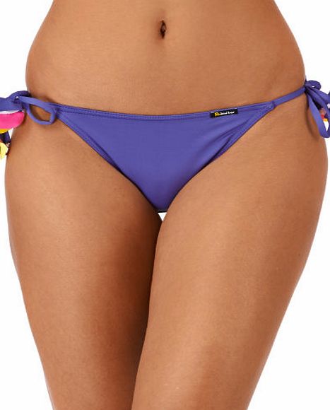 Bikini Bar Womens Bikini Bar Curl Tie Side Detail Bikini