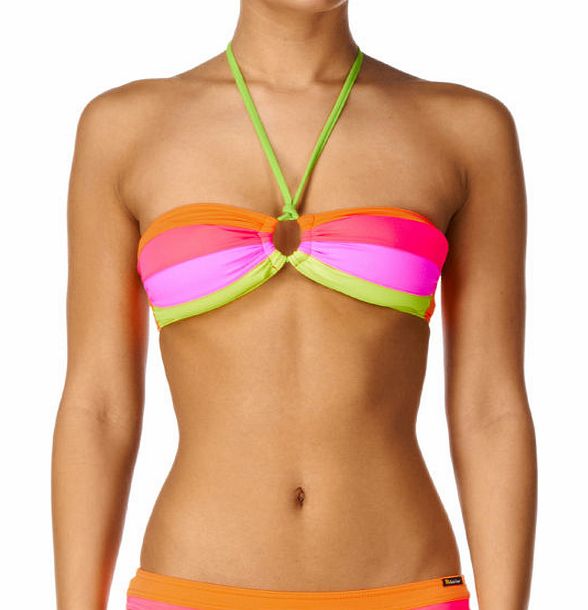 Bikini Bar Womens Bikini Bar Tonic Bandeau Bikini Top -