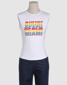 BIKINIFUXIA TOP WEAR Sleeveless t-shirts WOMEN on YOOX.COM