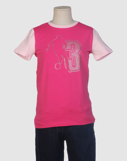 BIKKEMBERGS TOPWEAR Short sleeve t-shirts GIRLS on YOOX.COM
