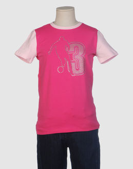 TOPWEAR Short sleeve t-shirts GIRLS on YOOX.COM