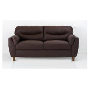 large Leather Sofa, Black