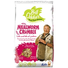 Bill Oddie Mealworm Crumble 1kg for Wild Birds by Bill Oddie