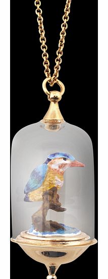 Curios Kingfisher Pendant BS-NW052-G