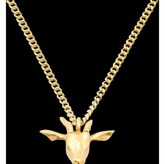 Gold Plated Antelope Pendant