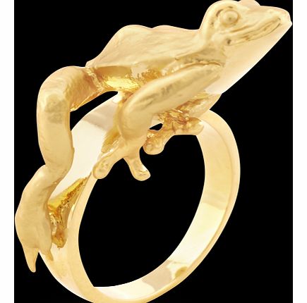Leaping Frog Ring - Ring Size M