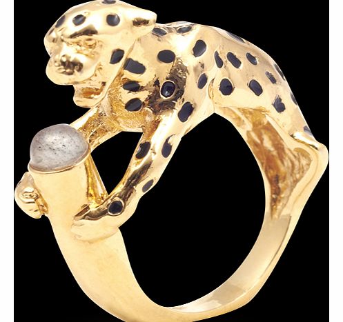 Bill Skinner Leopard Ring - Ring Size M