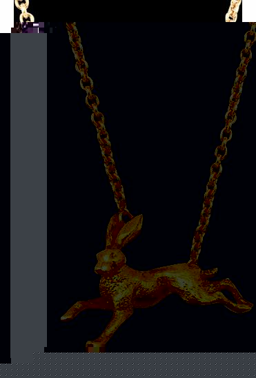 March Hare Pendant BS-NW045-G