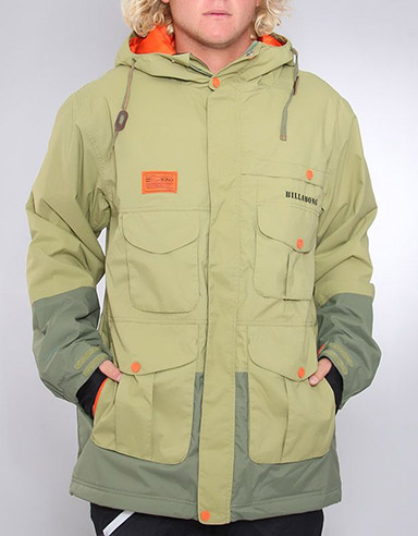 Antti 8k Snow jacket - Moss