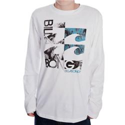 Billabong Boys Acid Test LS T-Shirt - White