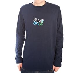 Billabong Boys Angular LS T-Shirt - Navy