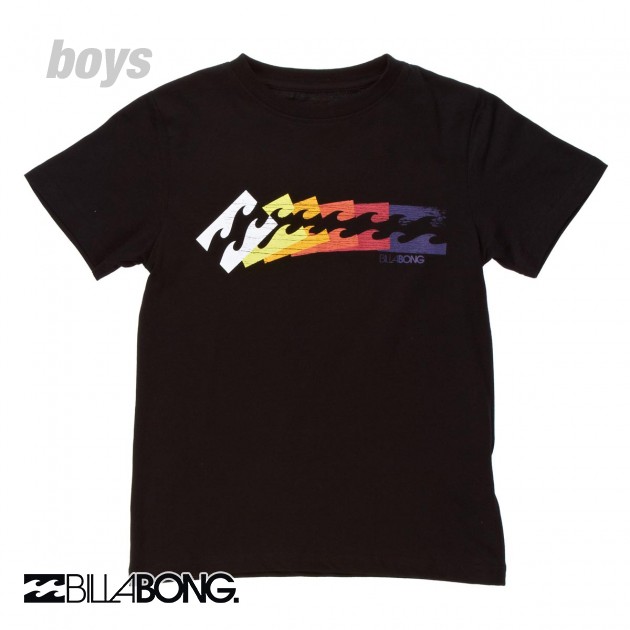 Billabong Boys Billabong Down The Line T-Shirt - Black