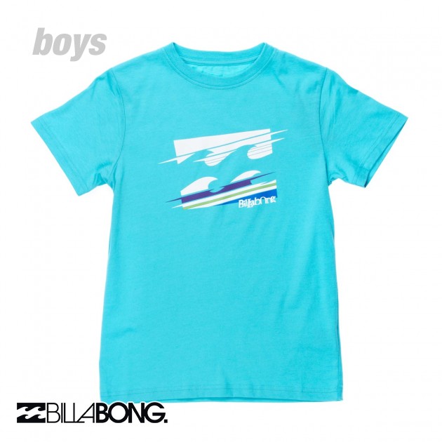 Billabong Boys Billabong Slammer T-Shirt - Sea Blue