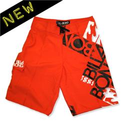 Boys Blockade Board Shorts - Orange