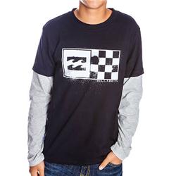 Billabong Boys Checka T-Shirt - Black
