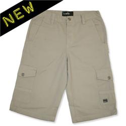 Boys CID Walk Shorts - Silver