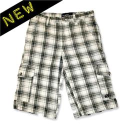 Boys CID Walk Shorts - White