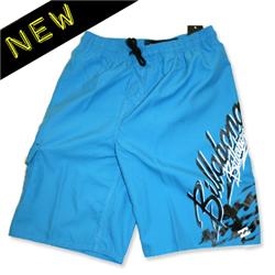 Boys Conquest Swim Shorts - Nemo Blue